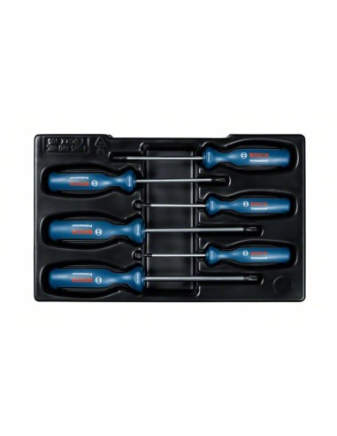 BOSCH 1600A01V09 Set de destornilladores 6 Torx...