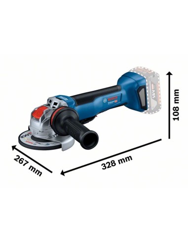 Miniamoladora X-LOCK a batería GWX 18V-10 P...