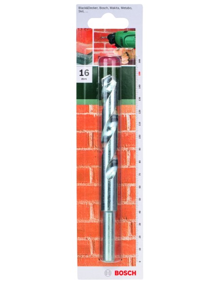 Broca para piedra según la norma ISO 5468: 16,0 x 150 mm