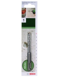 Broca SDS plus para martillos perforadores: 7 x 110 mm 2
