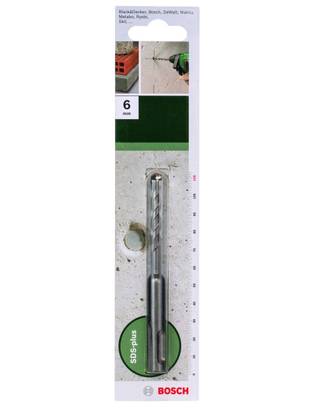 Broca SDS plus para martillos perforadores: 7 x 110 mm