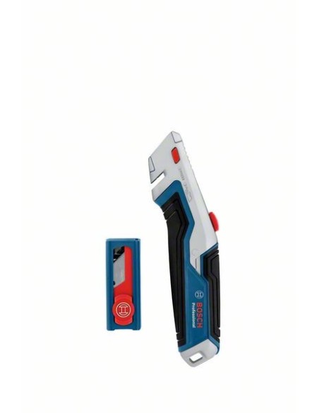 BOSCH 1600A027M5 Set cúter plegable con compartimento con 10 cuchillas