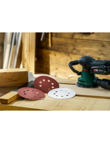 25 lijas para lijadora excéntrica, Grano 80,...
