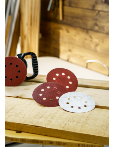 25 lijas para lijadora excéntrica, Grano 80,...