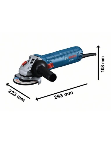 Amoladora GWS 12-115 Professional (En caja de...