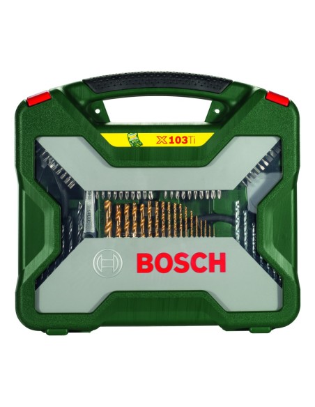 Set X-Line con recubrimiento de TiN de 103 unidades