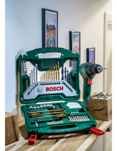 Set X-Line con recubrimiento de TiN de 70 unidades