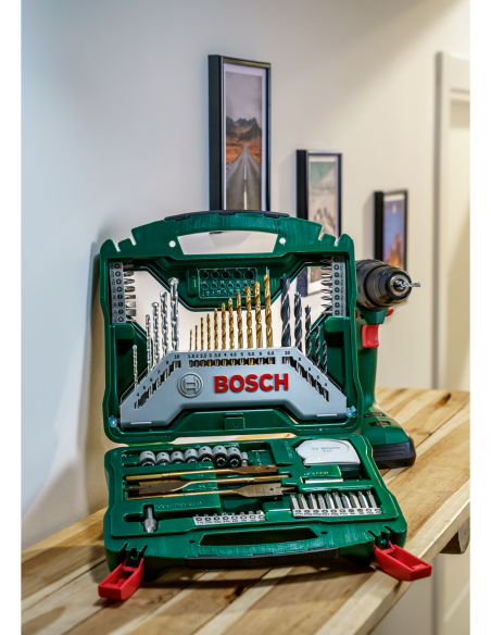 Set X-Line con recubrimiento de TiN de 70 unidades