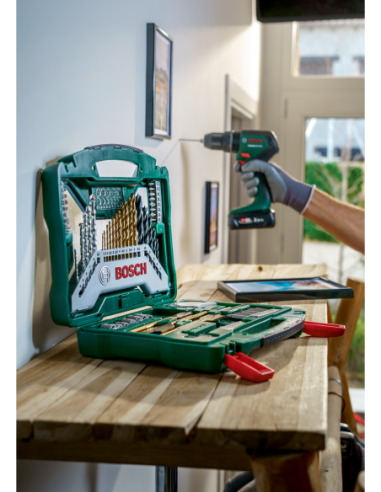 Set X-Line con recubrimiento de TiN de 70 unidades