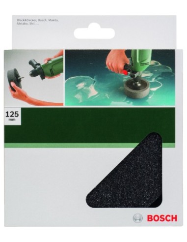 Esponja de pulido para taladradora, 125 mmTensada