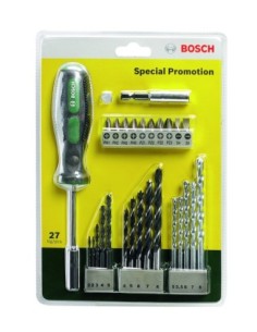 Set de brocas y puntas de atornillar (27 piezas) 2