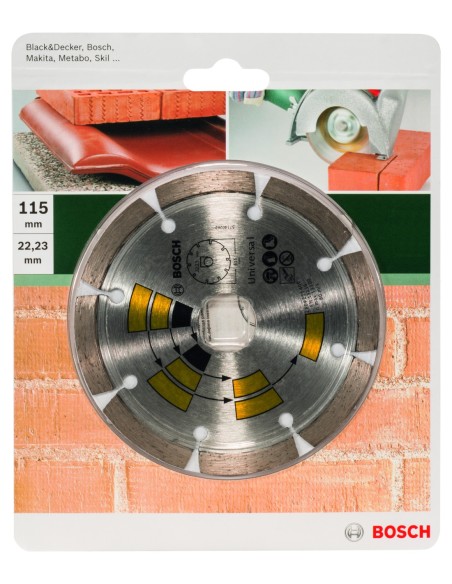 Disco de corte de diamante Universal Ø115 mm