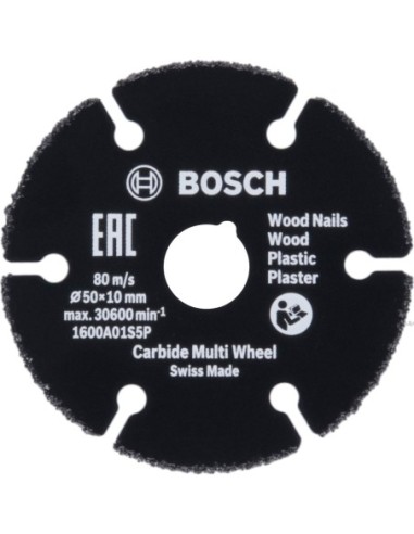 Disco de corte Carbide Multi Wheel: 50 x 10mm