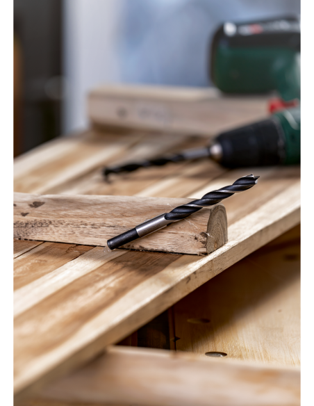 Brocas helicoidales para madera: 4,0 x 75 mm