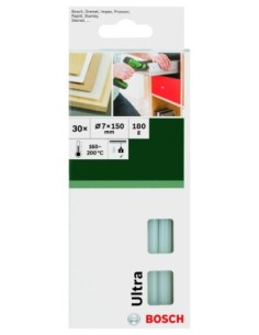 Adhesivo termofundible Ultra 7 mm 30 piezas 2