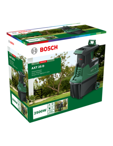 Desmenuzadora AXT 25 D (En caja de cartón)