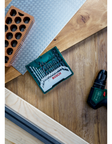 Mini X-Line con 15 unidades para taladrar