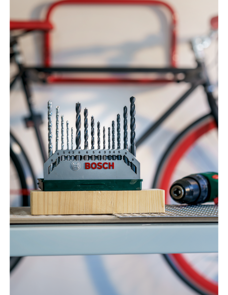 Mini X-Line con 15 unidades para taladrar