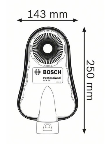 Accesorio de sistema GDE 68 Professional