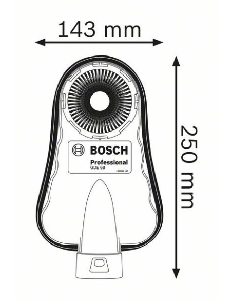 Accesorio de sistema GDE 68 Professional