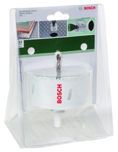 Sierra de corona HSS bimetálica Ø 83 mm