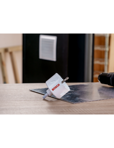 Sierra de corona HSS bimetálica Ø 83 mm