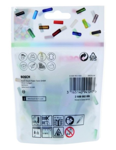 Barras Gluey con brillantina, diversas