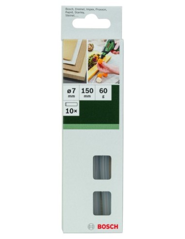 Set de 10 barras de pegamento Cristal