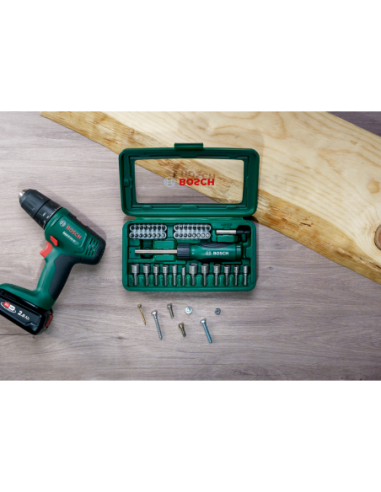 Set con 46 unidades para atornillar