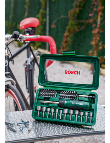 Set con 46 unidades para atornillar