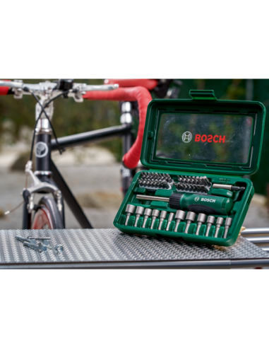 Set con 46 unidades para atornillar