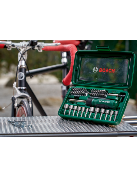 Set con 46 unidades para atornillar