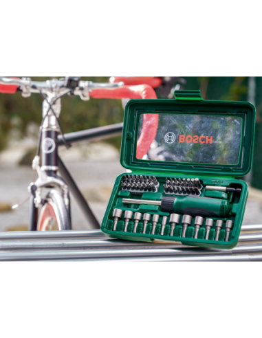 Set con 46 unidades para atornillar