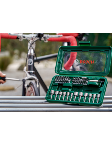 Set con 46 unidades para atornillar