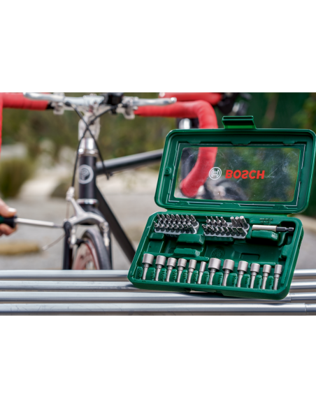 Set con 46 unidades para atornillar