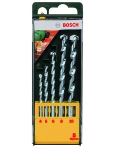 Set con 5 brocas para piedra 2