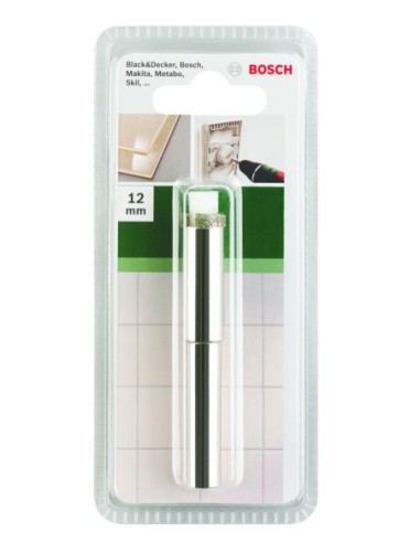 Broca de diamante: 12,0 mm