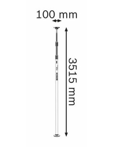 Barra telescópica BT 350 2