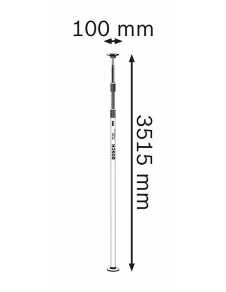 Barra telescópica BT 350