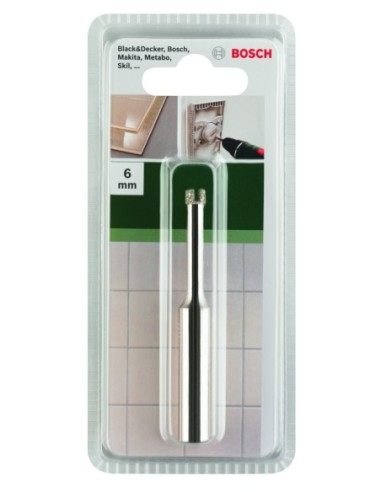 Broca de diamante: 6,0 mm