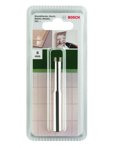 Broca de diamante: 8,0 mm