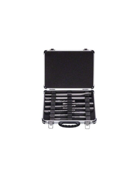 Maletín 11 uds: SDS-plus