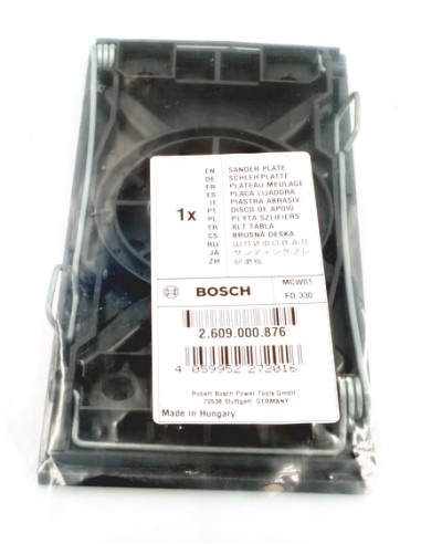 Placa lijadora para lijadoras BOSCH PSS