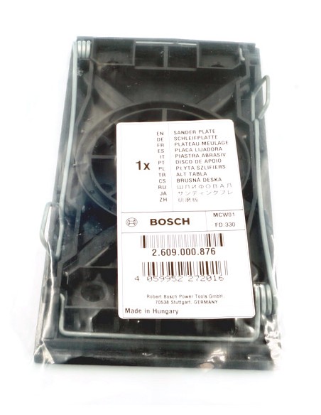 Placa lijadora para lijadoras BOSCH PSS