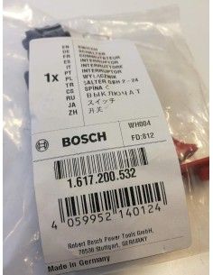 Bosch Interruptor para GBH 2-22, 2-23, 2-26, 2-28 2