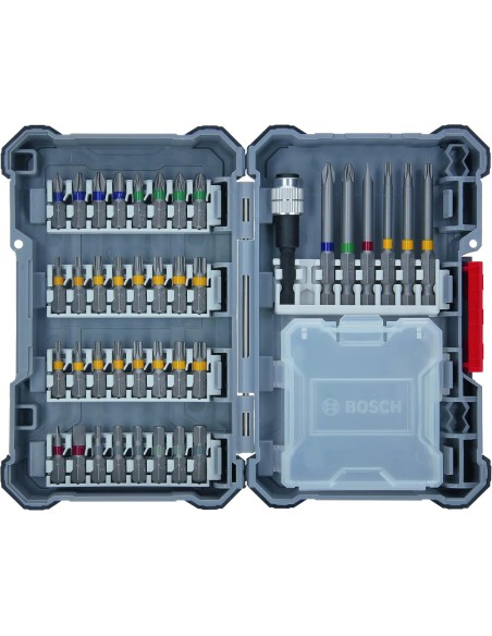 BOSCH 2607017464 Set de 40 puntas de atornillar "Pick and Click" BOSCH Professional