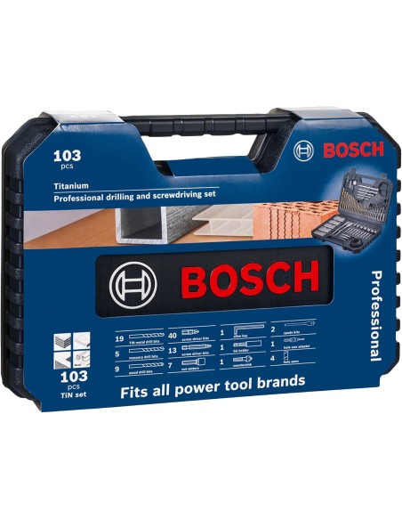 Set Mixto de 103 Brocas mixtas profesionales BOSCH 2608594070