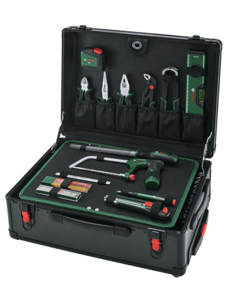 BOSCH 1600A02ZB4 Maletín completo de herramientas (119 piezas)
