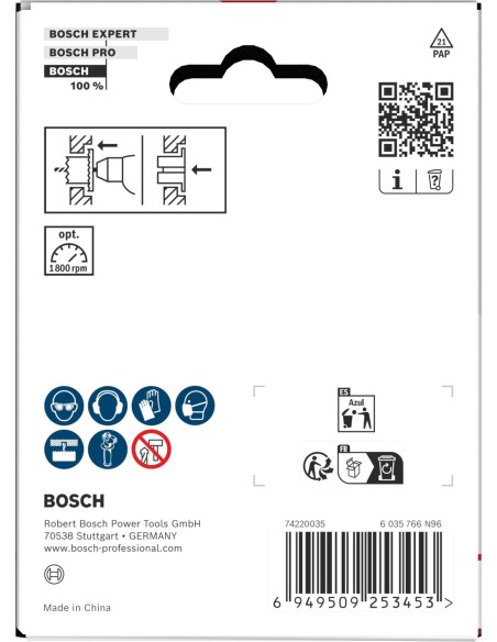 BOSCH 2608901597 Disco de corte con diamante EXPERT MultiMaterial X-LOCK (Ø125 x 22,23 x 2,4 x 12 mm)