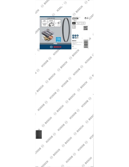 BOSCH 2608901713 Hoja de sierra de calar EXPERT Hardwood 2-side clean T308BF (2 uds.)